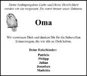 eine Anzeige